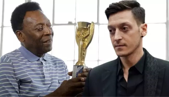 Mesut Özil'in Pele paylaşımında cennet ile ilgili yaptığı benzetmeye tepki yağdı