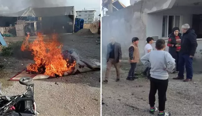 4 gündür aniden başlayan yangınlar ailenin kabusu oldu! Korkudan eve giremiyorlar