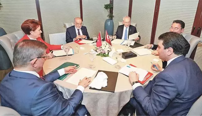 Tarih netleşti iddiası! 6'lı Masa'nın Cumhurbaşkanı adayını masadaki en yaşlı lider açıklayacak
