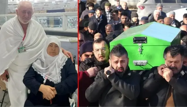 Çok istediği kutsal toprakları gören 6 çocuk annesi kadın, dönüş yolunda uçakta hayatını kaybetti