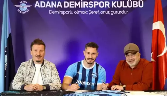 Adana Demirspor'dan nokta atışı transfer! Milli futbolcu resmen imzayı attı