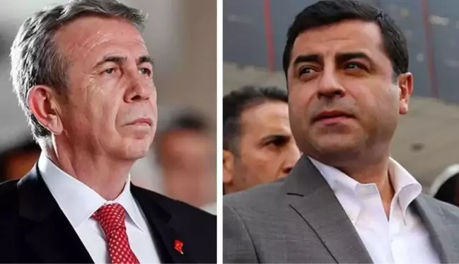 HDP'li Demirtaş, adaylık için Mansur Yavaş'a kapıyı araladı