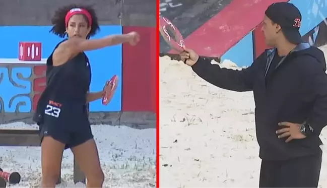 Survivor'da gerginlik! Sunucu Murat Ceylan'dan kendisine obje fırlatan kadın yarışmacıya tepki