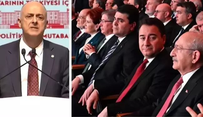 6'lı Masa'nın mutabakat metninin dışına çıkıp krize neden olan isim suskunluğunu bozdu