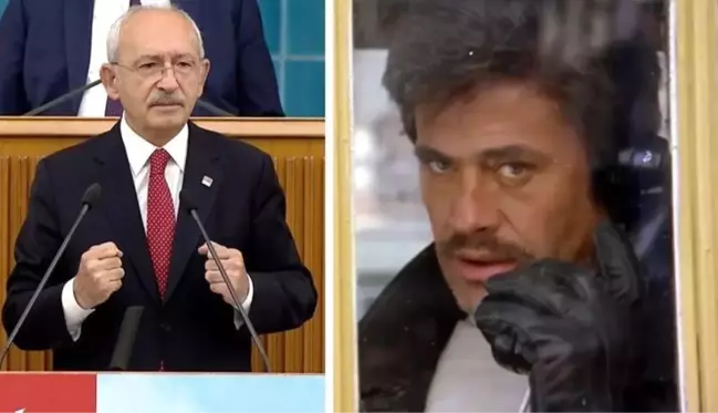 Kılıçdaroğlu'ndan Cüneyt Arkın filmi ile gönderme: Ben Kemal, geliyorum