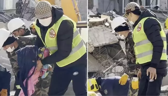 Fatih Karagümrük'ün yıldızı Otabek Shukurov, Hatay'da arama kurtarma çalışmalarına katıldı