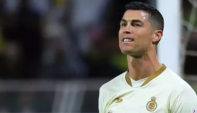 Ne hallere düştün Ronaldo! Girdiği şekli görenler gözlerine inanamadı