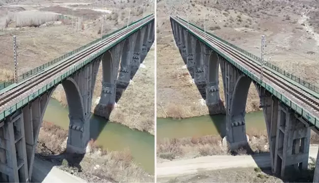 Adıyaman'da 94 yıllık Alman köprüsü, depremlerde ayakta kaldı