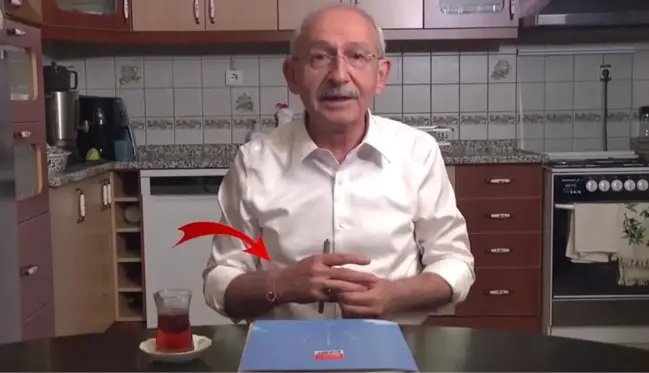 Kılıçdaroğlu'nun videosundaki Marteniçka bilekliği detayı dikkat çekti