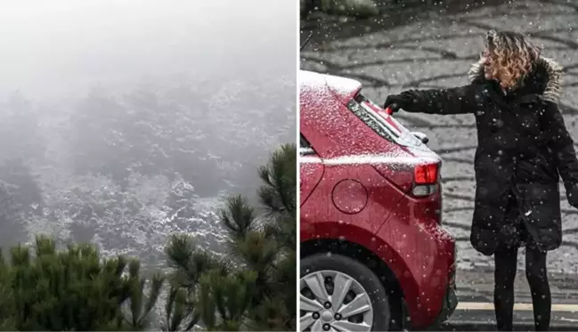 Nisana 2 gün kala kar sürprizi! İstanbul'un bazı kesimleri ve Ankara beyaza büründü