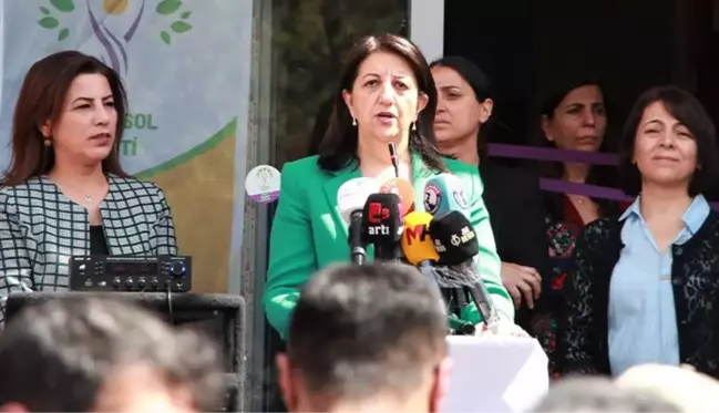 HDP EŞ Genel Başkanı Buldan, Diyarbakır'dan iktidara meydan okudu: Burası bizim kalemiz, 12-0 yapacağız