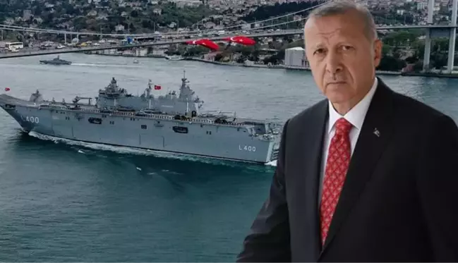 TCG Anadolu personeline hitap eden Cumhurbaşkanı Erdoğan, sıradaki hedefini paylaştı