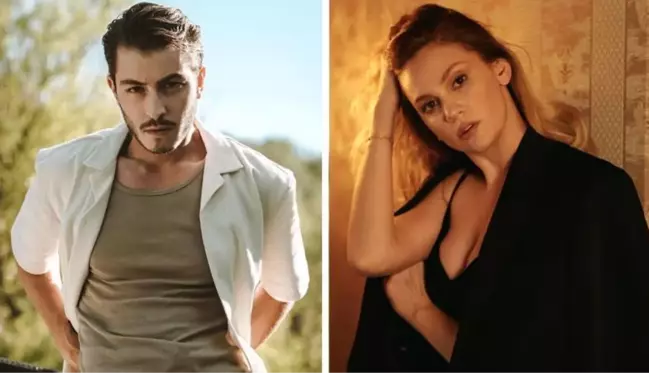 Bihter filminin başrol oyuncuları Boran Kuzum ve Farah Zeynep Abdullah'tan ilk kare geldi