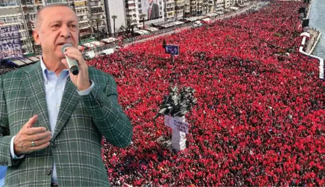 Cumhurbaşkanı Erdoğan, İzmir'den Kılıçdaroğlu'na meydan okudu: Bu seçim Bay Bay Kemal'i uğurlama seçimi