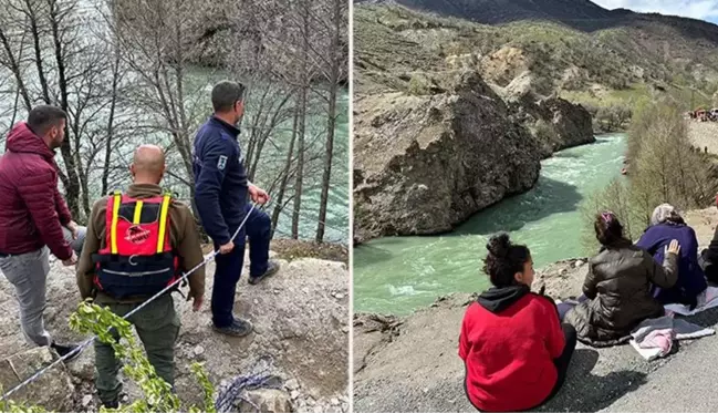 Tunceli'de Munzur Çayı'na uçan otomobil 11 gün sonra bulundu! Gençlerden haber yok