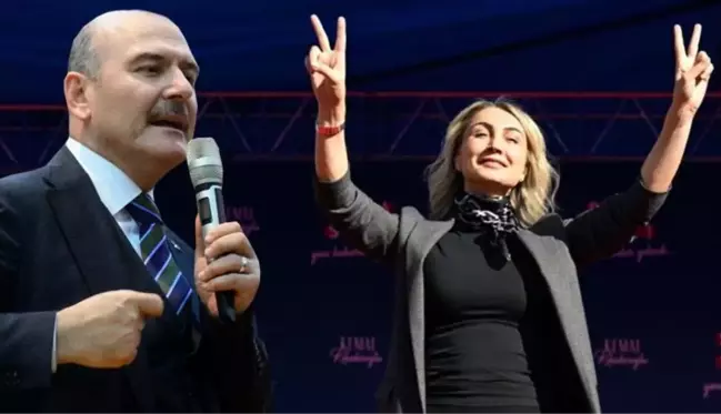 Bakan Soylu, Dilek İmamoğlu'nun yaptığı hareketi eleştirdi: PKK'nın zafer işaretini yaptılar