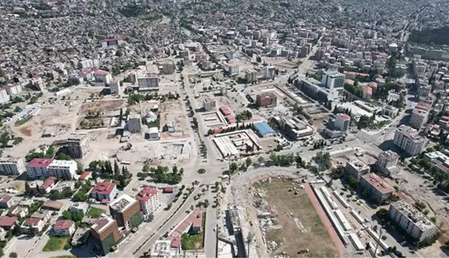 Depremden 3 ay sonra Kahramanmaraş havadan görüntülendi