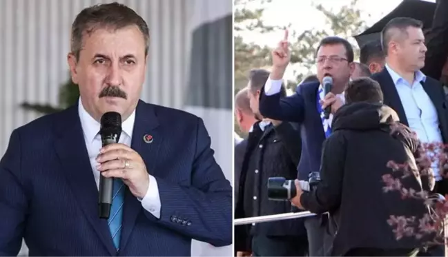 Destici, İmamoğlu'nun olaylı mitingiyle ilgili konuştu: Dadaşlar size meydanı boş bırakır mı?