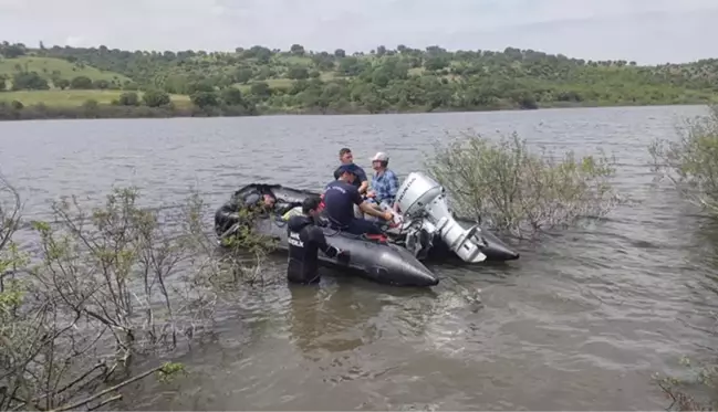 Çanakkale'de barajda tekne battı: 1 ölü