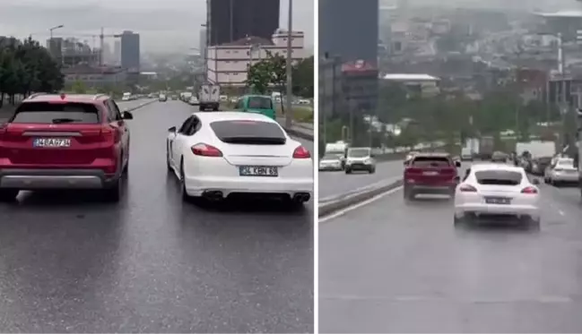 Togg, ıslak zeminde Porsche ile kapıştı! Sonuç göğsümüzü kabartacak cinsten