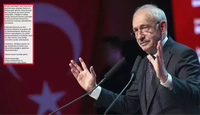 BTK'dan Kemal Kılıçdaroğlu'nun kredi kartı SMS'ine yasak geldi