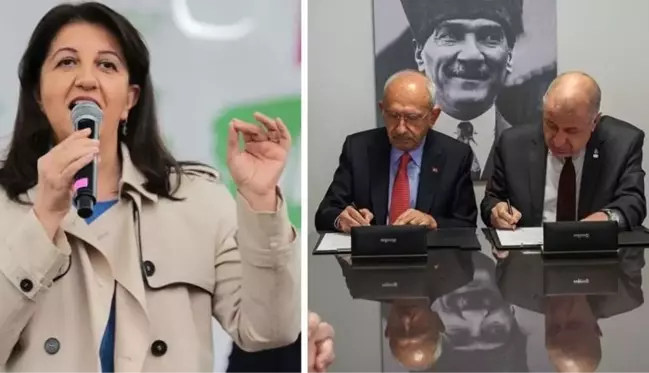 HDP'li Buldan, Özdağ ile Kılıçdaroğlu arasında imzalanan protokolü tanımadı