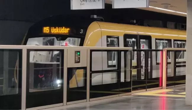 Üsküdar-Çekmeköy metrosunda arıza: Bazı duraklarda seferler yapılamıyor