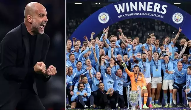 53 yıllık özlem sona erdi! Manchester City kazandı, Pep Guardiola rekor kırdı