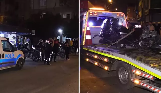 Adana'da otomobil, motosikletli Yunus ekiplerine çarptı: 2 polis ağır yaralı