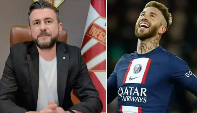 İfadeleri bomba! İnegölspor Başkanı'ndan bir garip Sergio Ramos çıkışı