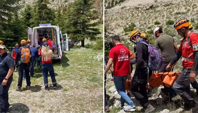 Niğde'de tırmanış sırasında düşen dağcı hayatını kaybetti