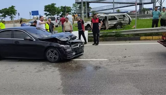 Galatasaray'ın yıldız futbolcusu Barış Alper Yılmaz, trafik kazası geçirdi