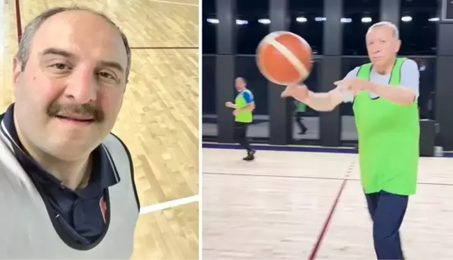 Cumhurbaşkanı Erdoğan'ın basket oynadığı görüntüler sahte mi? Varank'tan 