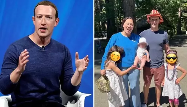 Zuckerberg'in son fotoğrafında çocuklarının yüzünü gizlemesi endişe yarattı