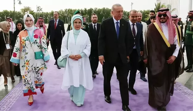 Cumhurbaşkanı Erdoğan, Körfez turunun ilk durağı Suudi Arabistan'da! Gündemde ortak yatırım ve ticari faaliyetler var