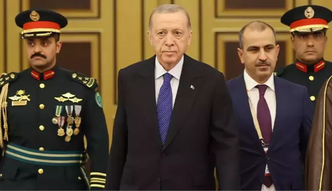 Cumhurbaşkanı Erdoğan, Suudi Arabistan'da Prens Selman ile görüştü