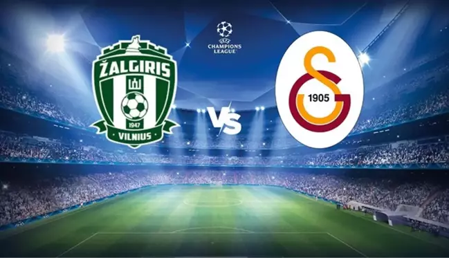 Canlı anlatım! Zalgiris-Galatasaray maçında peş peşe goller