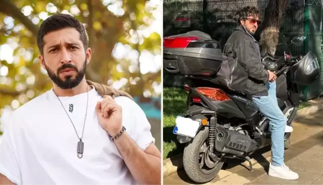 Oyuncu Emre Bulut'un çalınan motosikleti yol kenarında bulundu