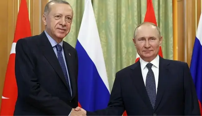 Cumhurbaşkanı Erdoğan ile Putin arasında kritik görüşme! İlk açıklama Türkiye'den geldi