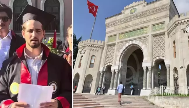 Hukuk birincisi kendisine söz hakkı verilmediğini iddia etmişti! İstanbul Üniversitesi'nden açıklama var