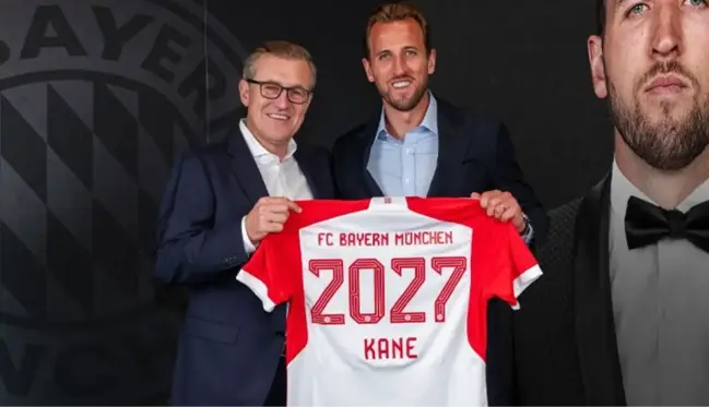 Bonservis bedeliyle tarihe geçti! Harry Kane, Bayern Münih'te