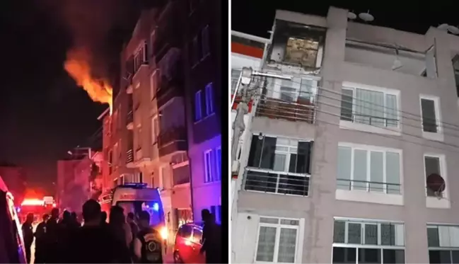 Eskişehir'de 4 katlı apartmanda patlama gerçekleşti: Balkondan sokağa savrulan şahıs hayatını kaybetti