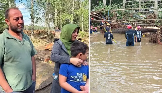 Kırklareli'ndeki sel felaketinde çiftliği giden adam 3 kişiyi ölümden kurtardı