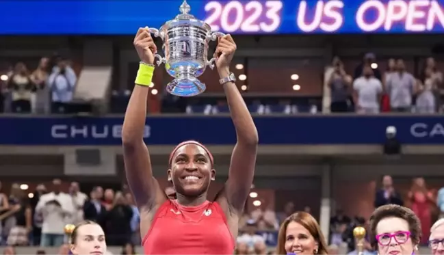 Coco Gauff, kariyerinde ilk kez Amerika Açık'ta şampiyon oldu