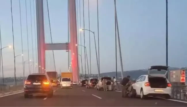 Osmangazi Köprüsü'nde 10 otomobilin lastiği aynı anda nasıl patladı? İşin gizemi çözüldü