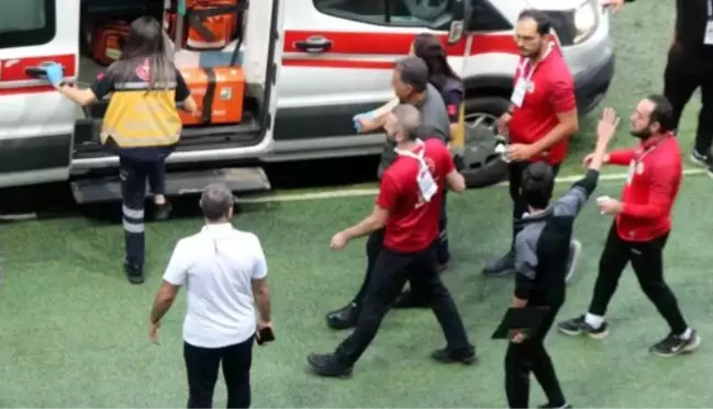 Maç oynanırken fenalaşan Giresunspor'un hocası Mustafa Kaplan'a ilk müdahale ambulansta yapıldı! İşte sağlık durumu