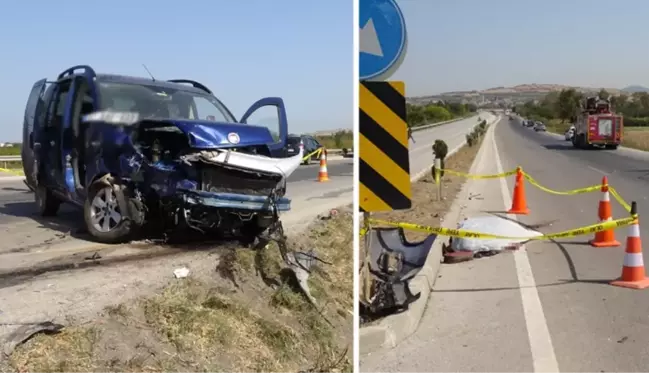 Kavşakta 2 araç çarpıştı, ortalık savaş alanına döndü! Ölü ve yaralılar var