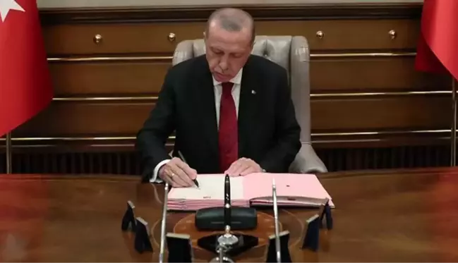 Cumhurbaşkanı Erdoğan'ın imzasıyla yeni atama kararları Resmi Gazete'de yayınlandı