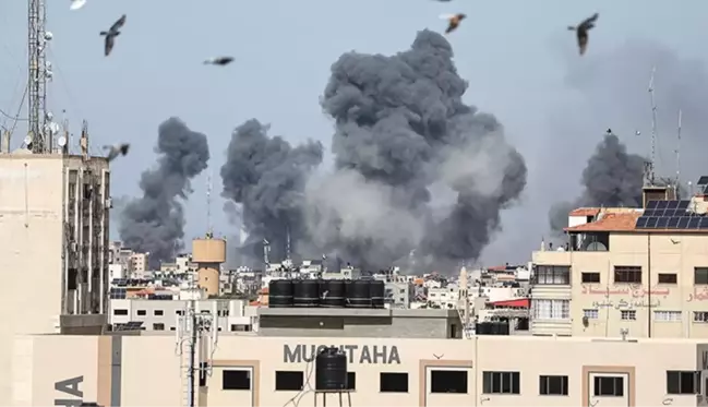 Gazze bombardıman altında! Topyekün savaşa hazırlanan İsrail, Hamas'ı havadan vuruyor