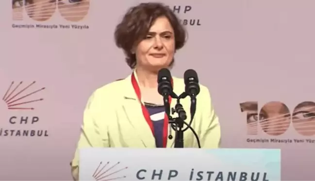 CHP İstanbul Kongresi'nde Canan Kaftancıoğlu'nu yuhaladılar